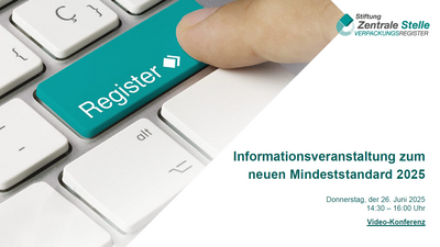 Beim Anklicken startet die Aufzeichnung der Infoveranstaltung zum Entwurf des Mindeststandards 2025.